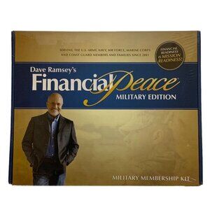 Dave Ramseys Financial Peace University Military Edition Membership Kit NEW